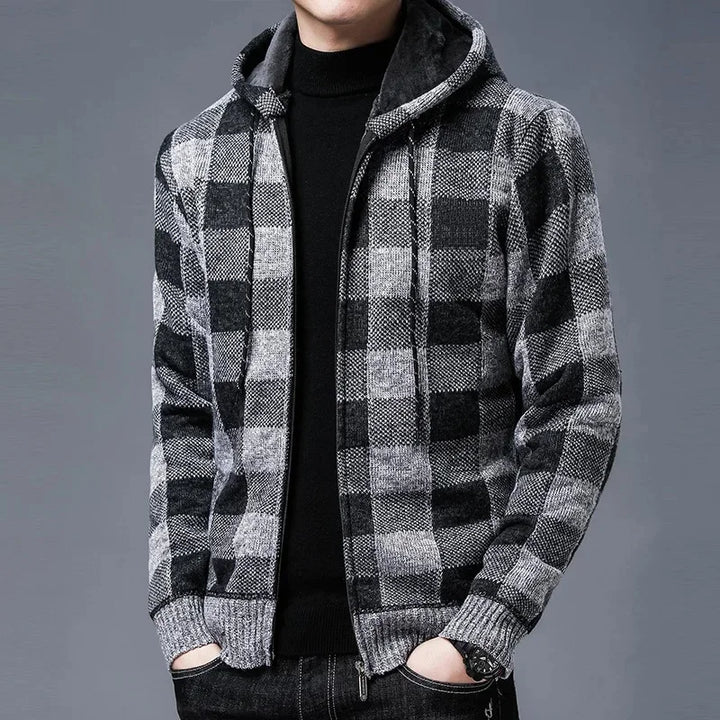Westbury Plaid Zip Jacket