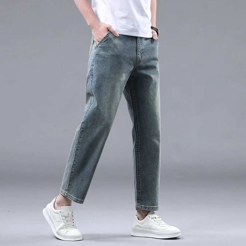 Callum - Cropped Denim Jeans