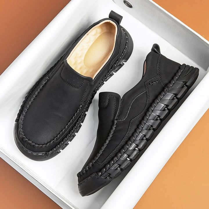 Sedona – Rugged Stitch Walking Moccasins