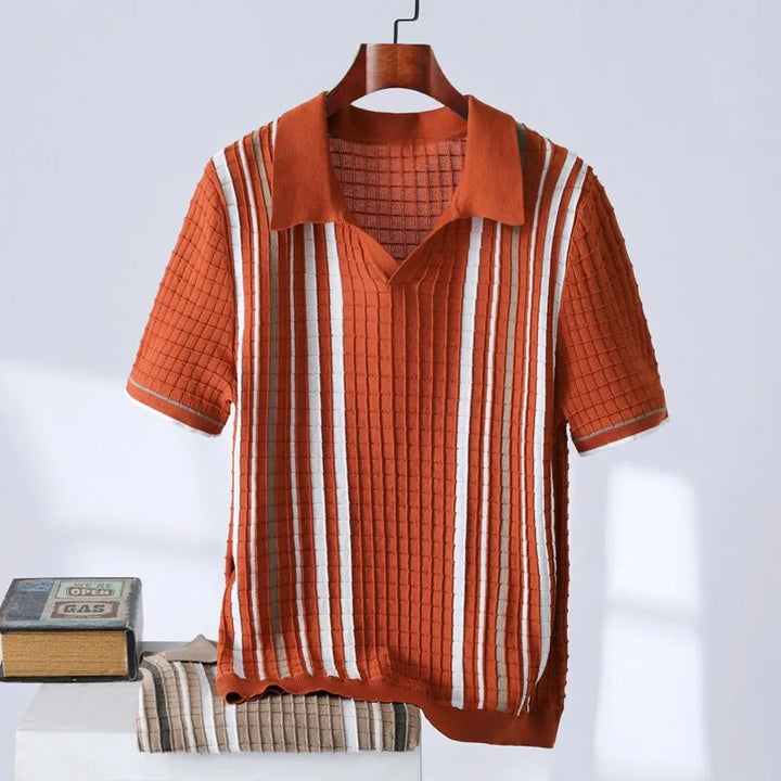 Collezione - Waffle-Knit Polo