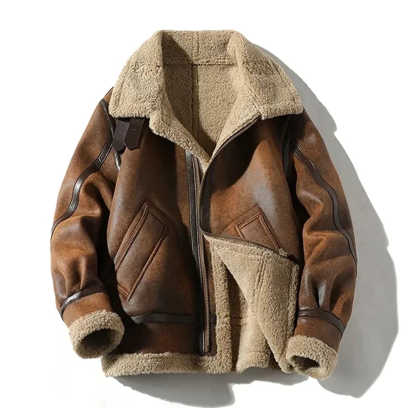 Martin Mitchell Leather Bomber