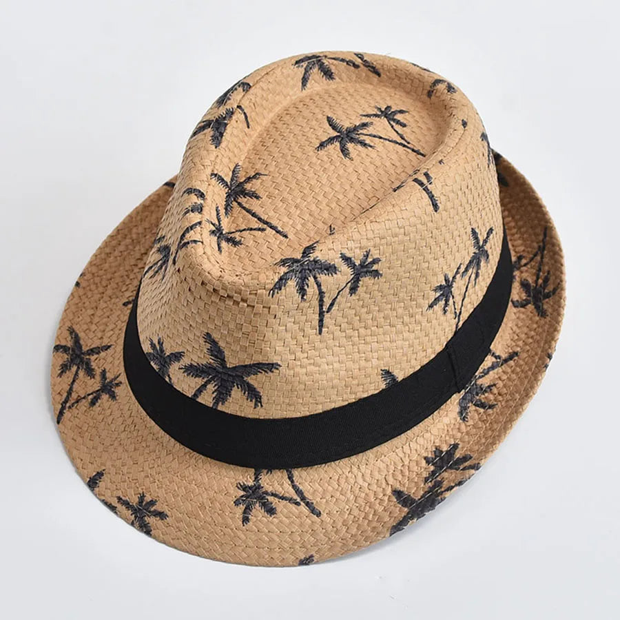 Palmline Woven Fedora