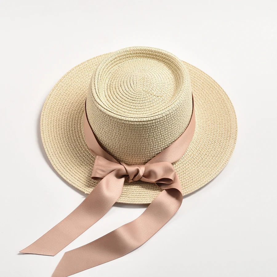 Angelica - Bow-Tied Sun Hat