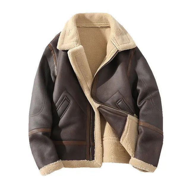 Martin Mitchell Leather Bomber