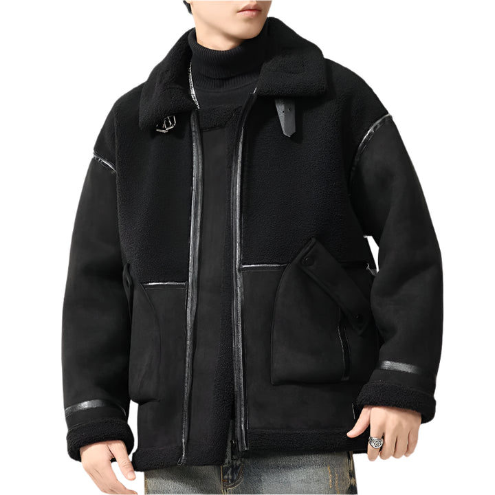 Derrington Spliced Suede Jacket