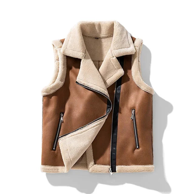 Christianson Reversible Lamb Wool Vest