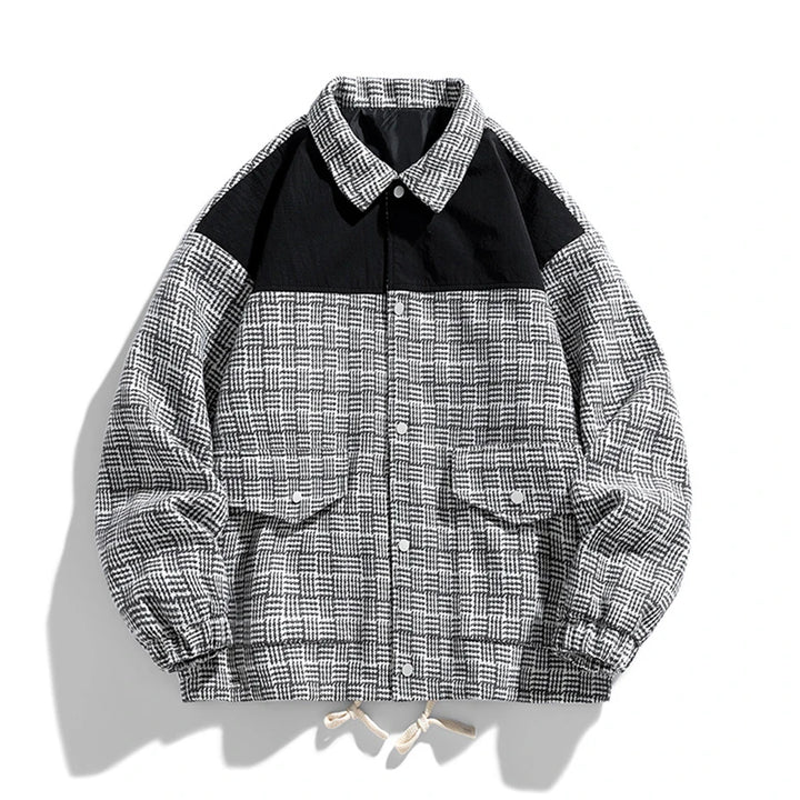 Bastion Houndstooth Plaid Jacket