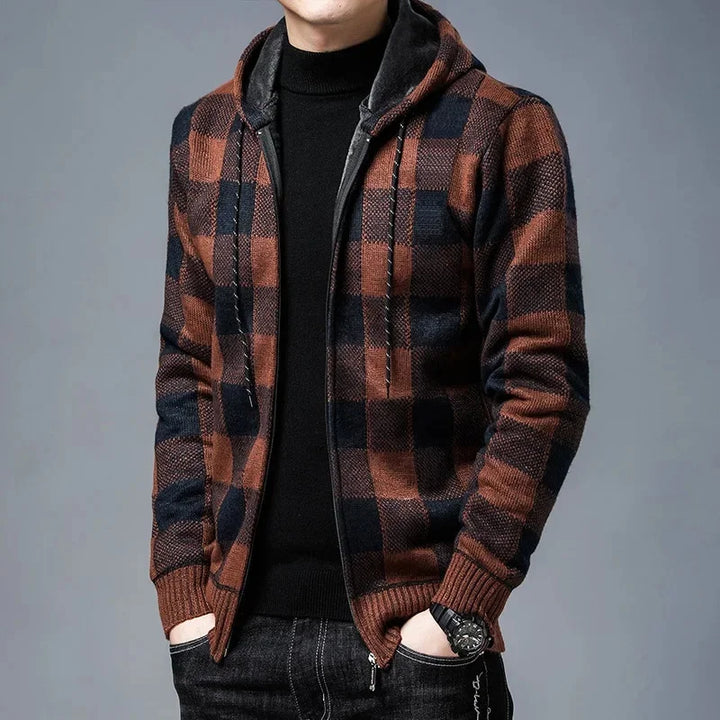 Westbury Plaid Zip Jacket