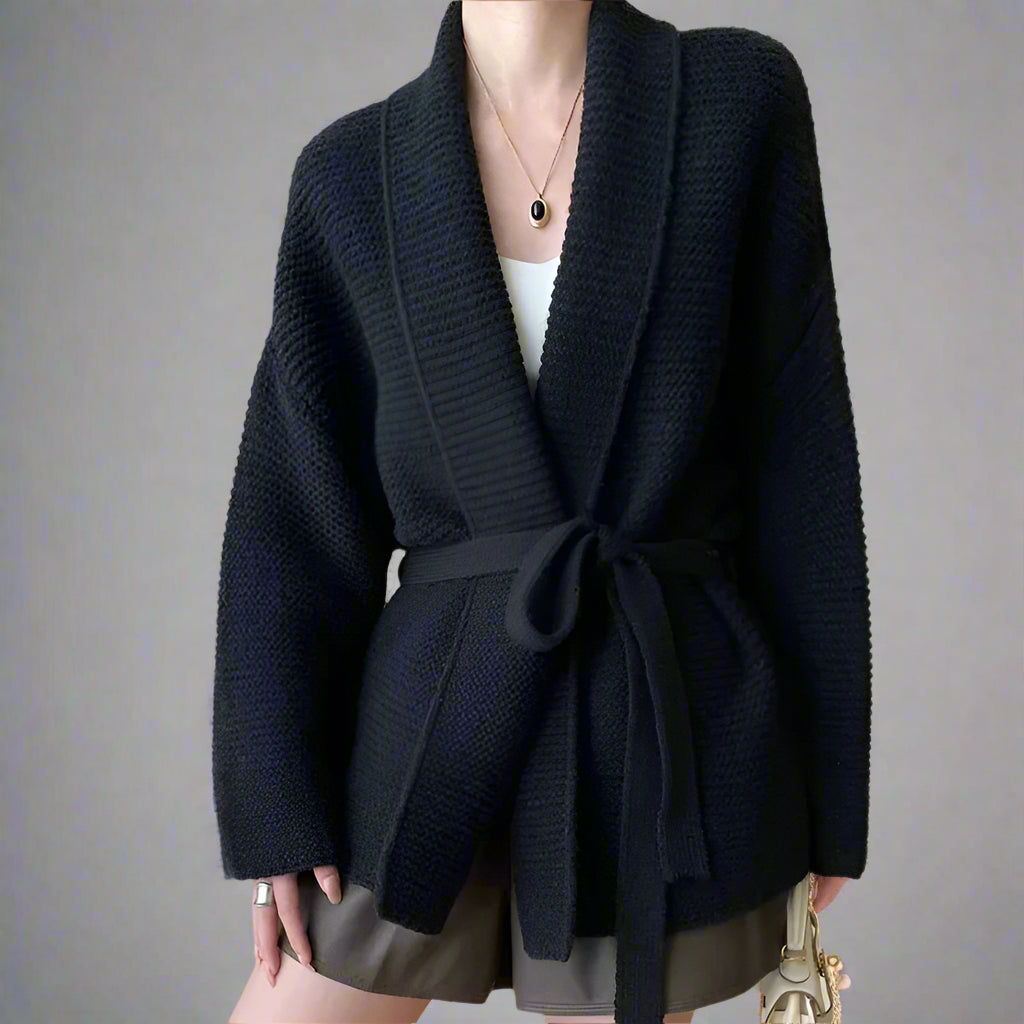 Daniella Knit Wrap Cardigan
