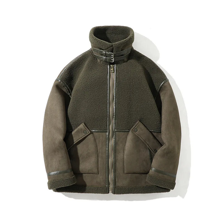 Derrington Spliced Suede Jacket