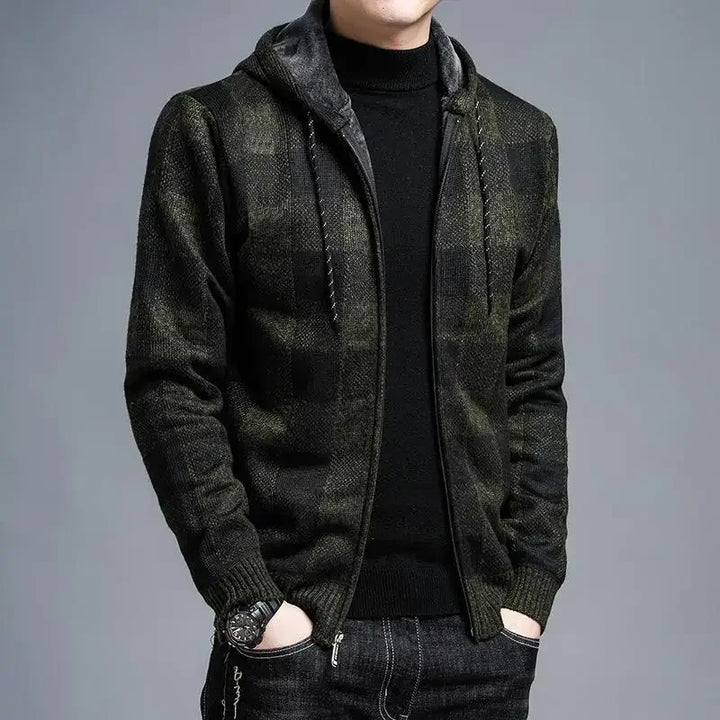 Westbury Plaid Zip Jacket