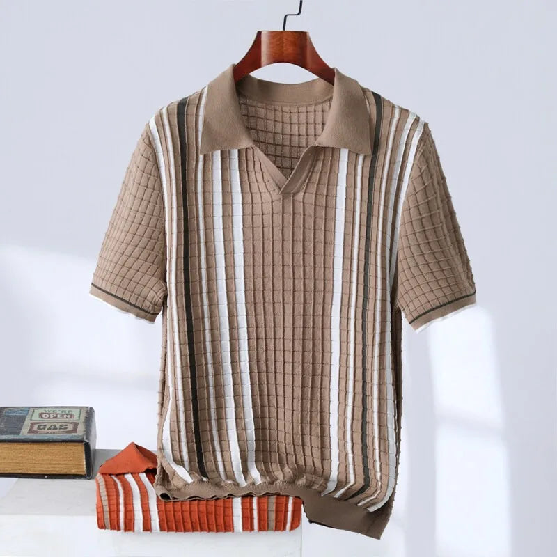 Collezione - Waffle-Knit Polo