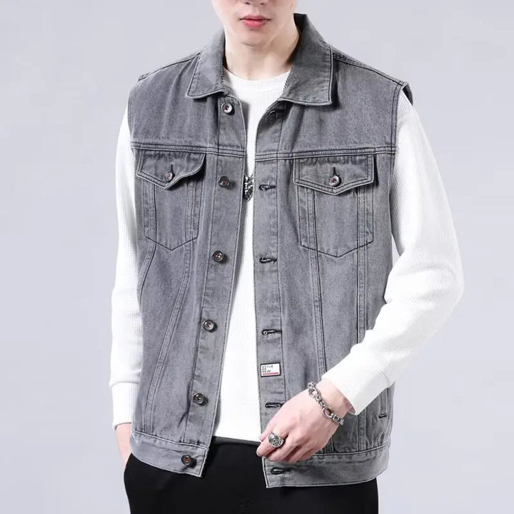 Sebastian Charles Denim Vest