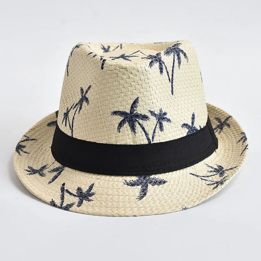 Palmline Woven Fedora