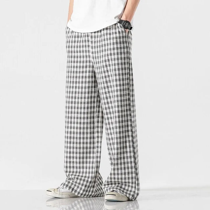 Gingham - Check Trousers
