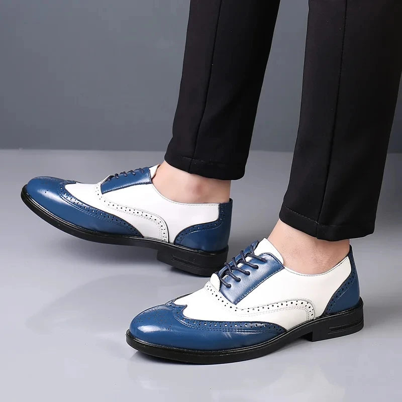 Randolph Two-Tone Oxford Shoe