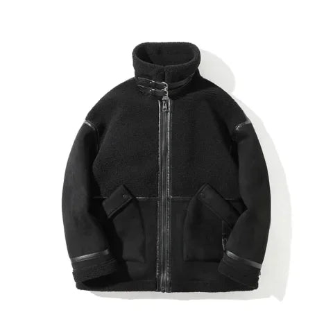 Derrington Spliced Suede Jacket