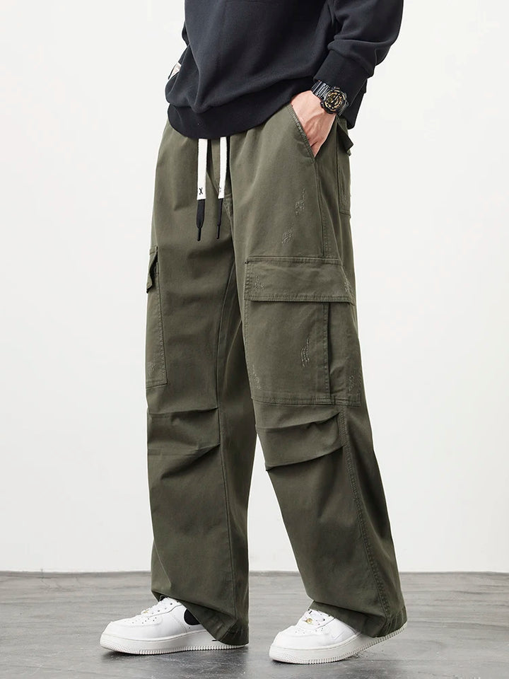 Leonard Reeves Straight Leg Cargo Pants