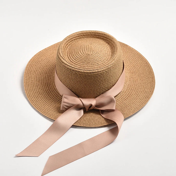 Angelica - Bow-Tied Sun Hat