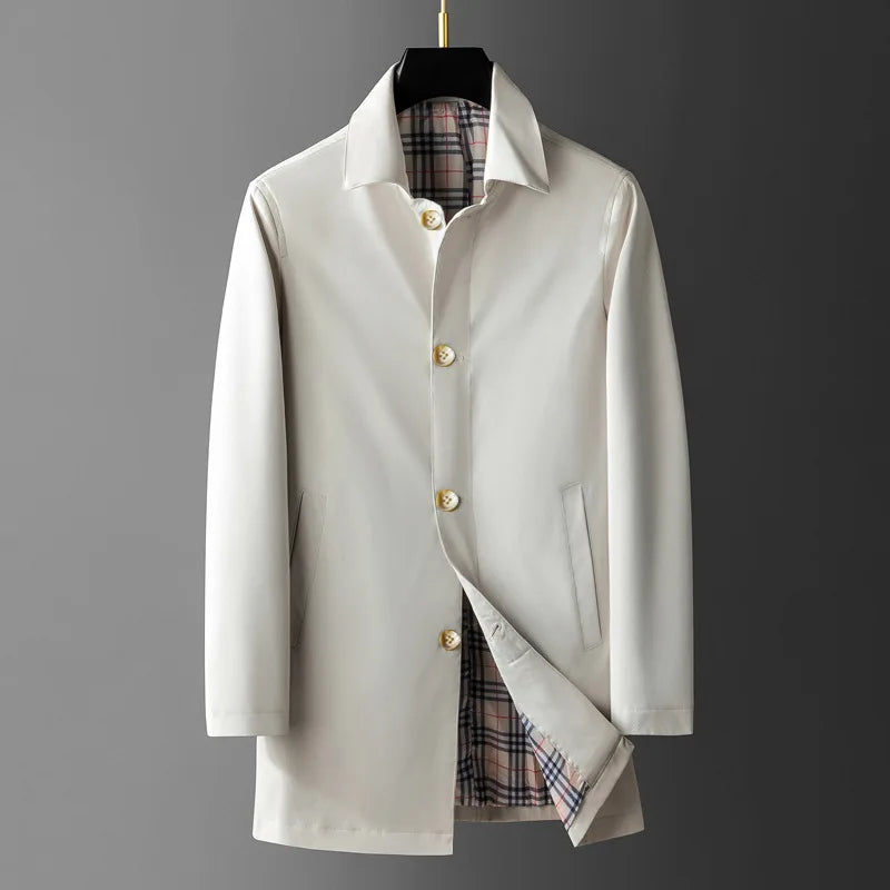 Donato Tailored Trench Coat