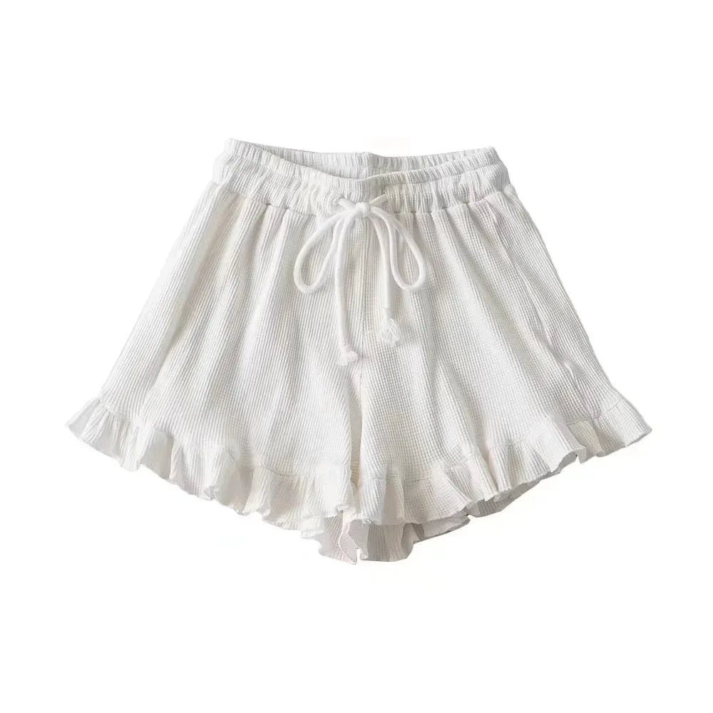 Amara Ruffle Hem Shorts