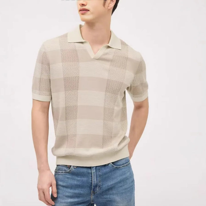 Towers - Stripped Short Sleeve Polo