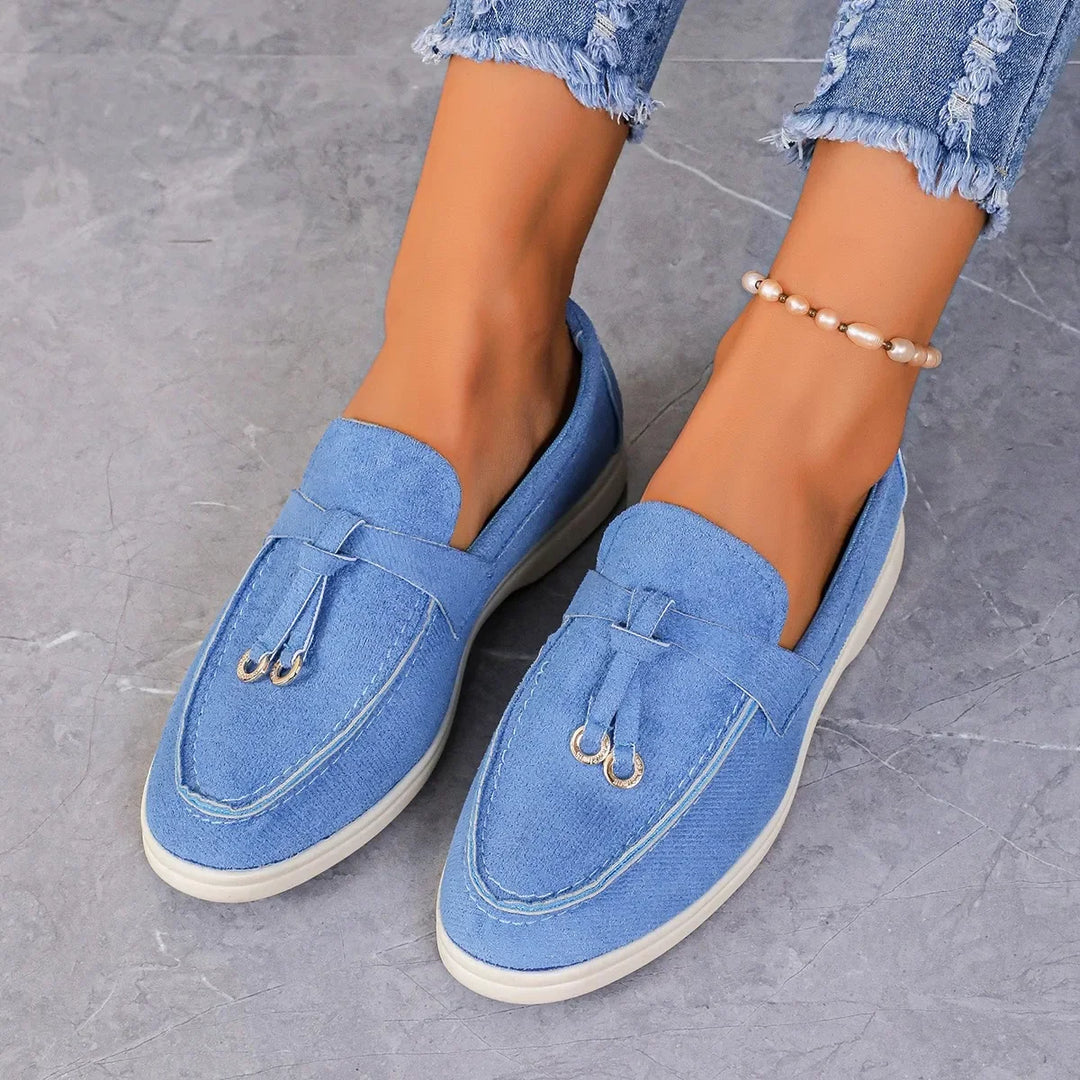Cortina - Suede Tassel Loafer