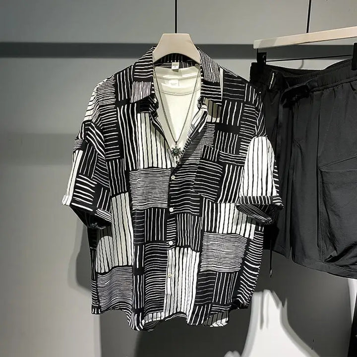 Masai - Patchwork Printed Short Sleeve