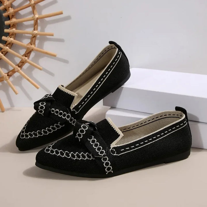 Colette Bow Knitted Flat