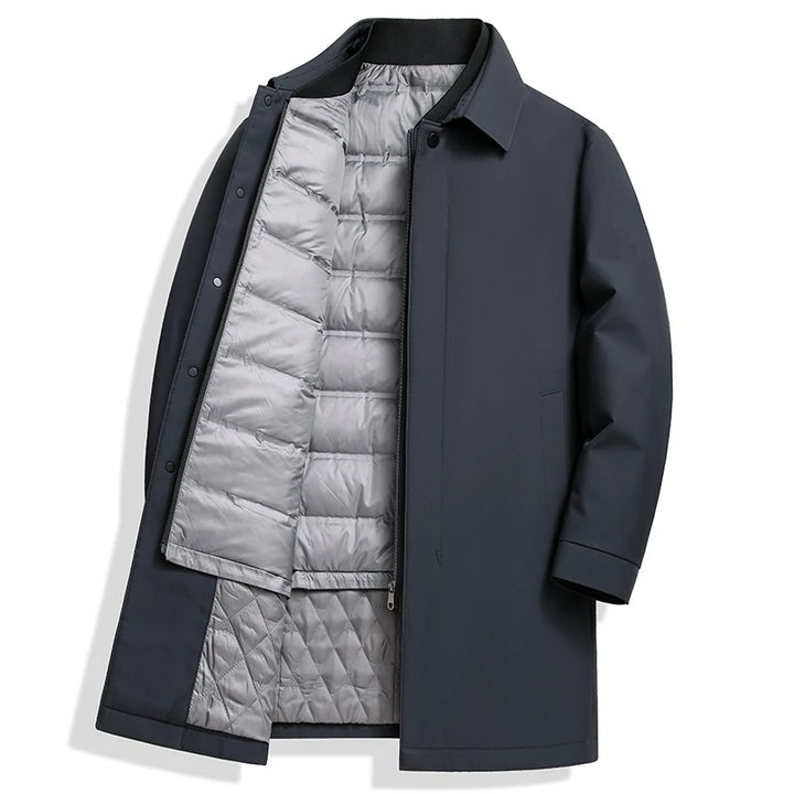Hayes Duck Down 2-in-1 Trench Coat