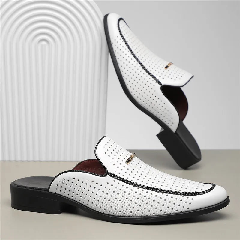 Marseille – Perforated Mule Loafer