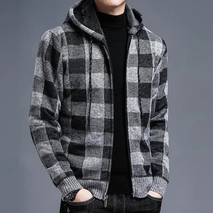 Westbury Plaid Zip Jacket