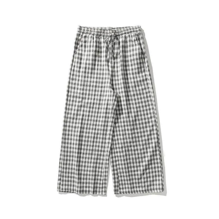 Gingham - Check Trousers