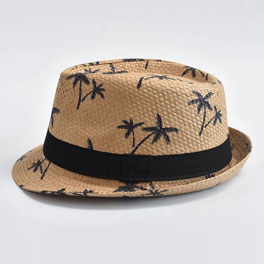 Palmline Woven Fedora