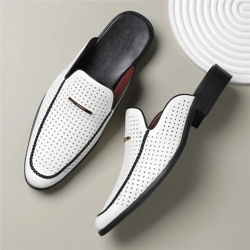 Marseille – Perforated Mule Loafer