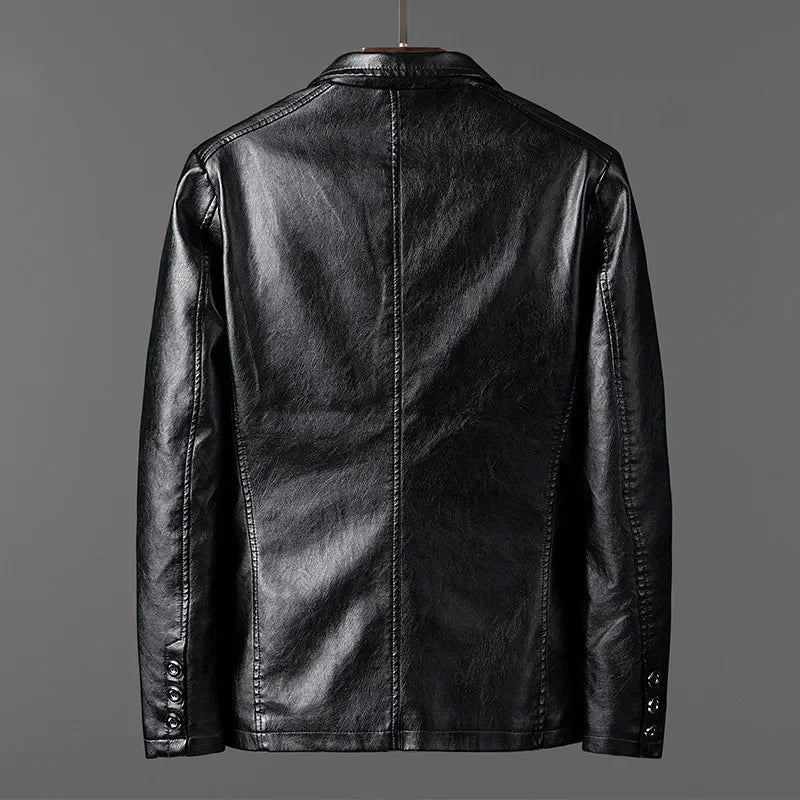 Romano Leather Blazer