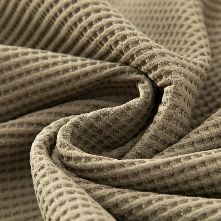 Elston Waffle-Knit Quarter Zip