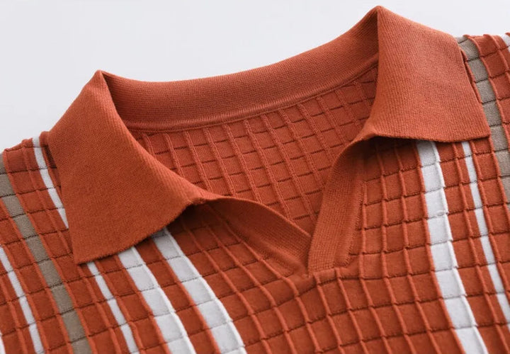 Collezione - Waffle-Knit Polo