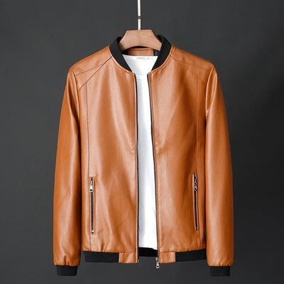 Christian Carter Leather Coat