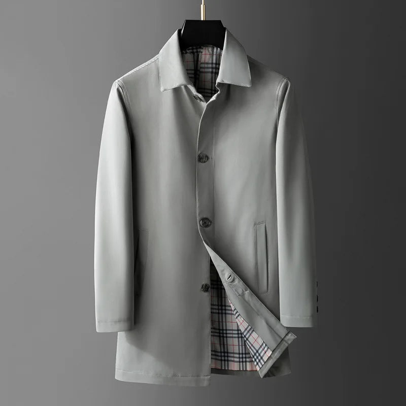 Donato Tailored Trench Coat