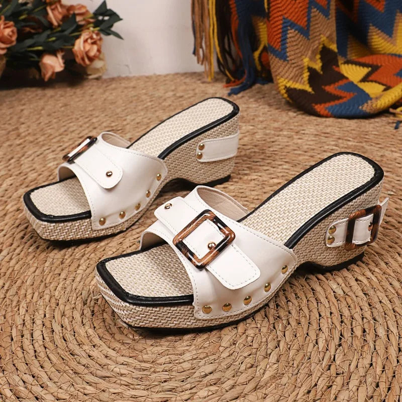 Evelyn - Wedge Sandal
