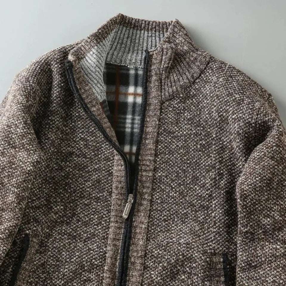 Norfolk Zip Sweater