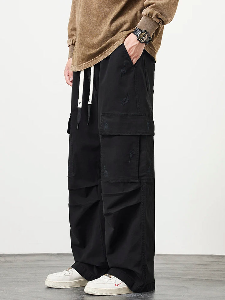Leonard Reeves Straight Leg Cargo Pants