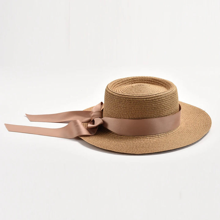 Angelica - Bow-Tied Sun Hat