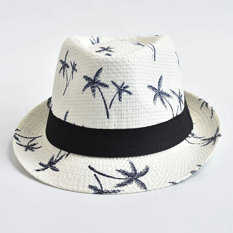 Palmline Woven Fedora
