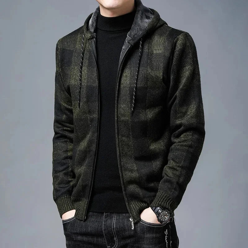 Westbury Plaid Zip Jacket