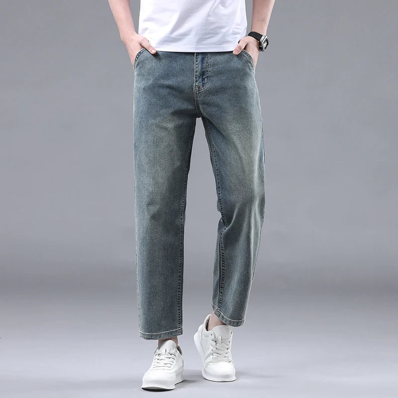 Callum - Cropped Denim Jeans