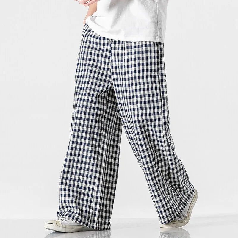 Gingham - Check Trousers