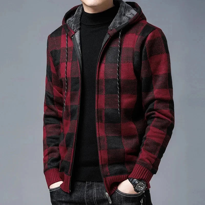 Westbury Plaid Zip Jacket