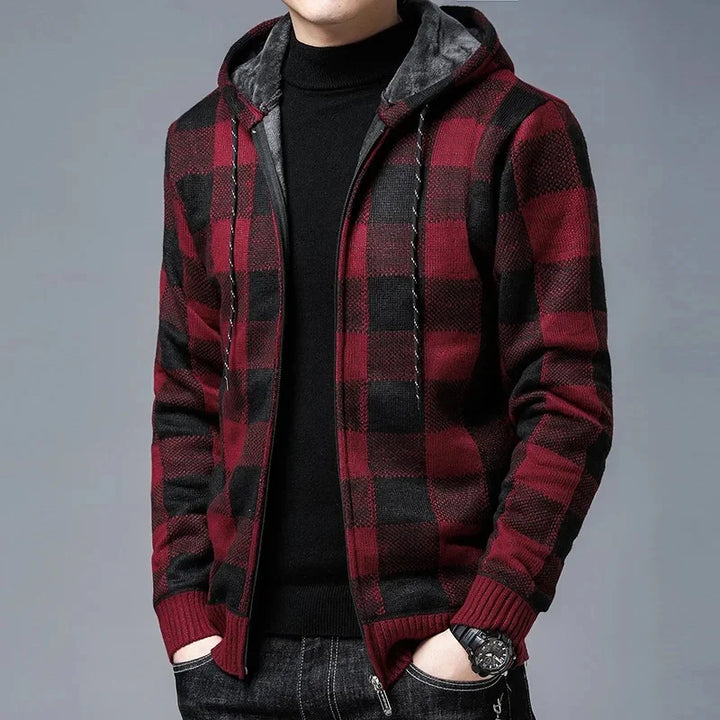 Westbury Plaid Zip Jacket